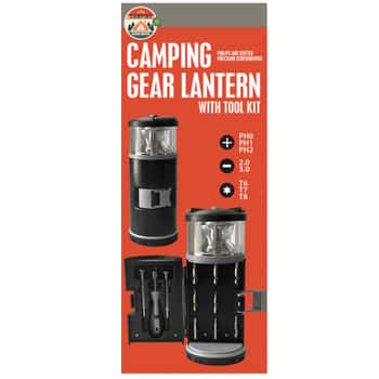 Camping Gear Lantern w/Tools Kit