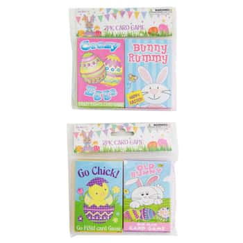 Card Game Easter 2pk 4ast Games Pbh