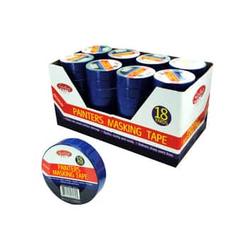1&quot; X 18 Yrd Painter's Masking Tape Counter Top Display