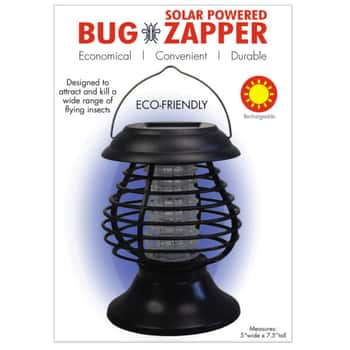 Solar-Powered Light &amp; Insect Zapper