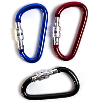 Carabiner D-ring Assorted Colors