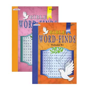 Kappa Bible Series Word Finds Puzzle Book