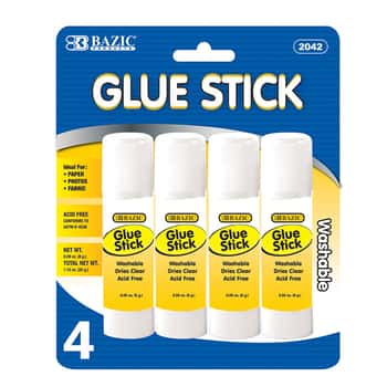 8G / 0.28 Oz. Small Glue Stick (4/Pack)