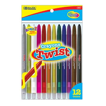 12 Color Propelling Crayon
