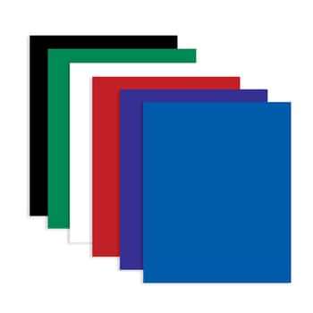 Solid Color 2-Pockets Poly Folder