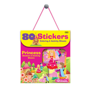 Princess Series Assorted Sticker (80/Bag)