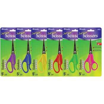 5" Pointed Tip School Scissors