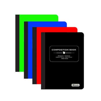w/R 70 Ct. Poly Cover Composition Book