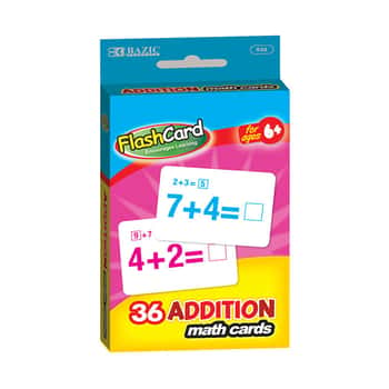 Addition Flash Cards (36/Pack)
