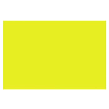 20" X 30" Fluorescent Yellow Foam Board