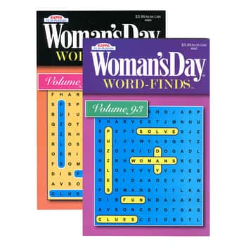 Kappa Woman's Day Word Finds Puzzle Book-Digest Size