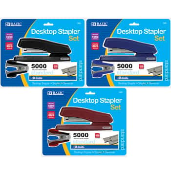 Office Desktop Stapler Set
