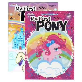 My First Pony Foil & Embossed Coloring & Activity Book