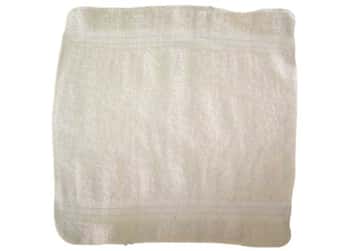 Fancy Terry White 1lb Washcloth 12-Packs