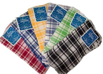 Checkered Dishcloth 4-Packs