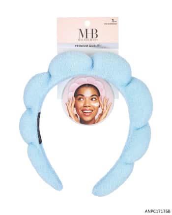 MHB (Must Have Beuaty) Premium Spa Headbands - Light Blue