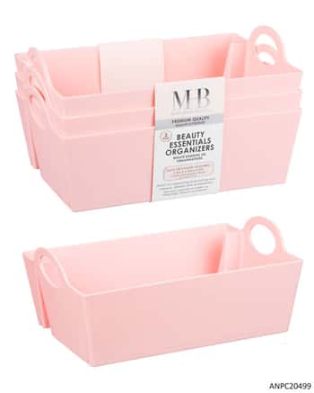 MHB (Must Have Beuaty) Premium Beauty Essential Large Organizers - Pink
