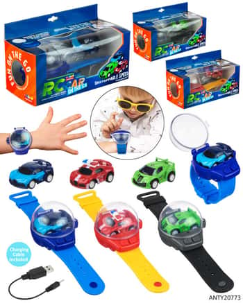 RC Car On the Go Wristbands w/ Charging USB Cable