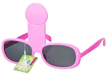 Pink Penis Party Glasses