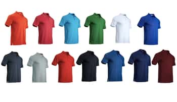 Men's Fashion Short-Sleeve Polo Shirts - Choice Your Color(s)