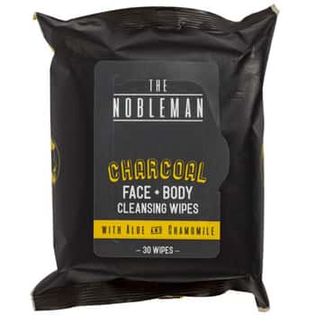 Face & Body Mens Wipes 30 Ct Charcoal Nobleman In 24pc Pdq No Online Sales Map Pricing