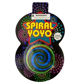 Spiral Holographic Yo-Yo