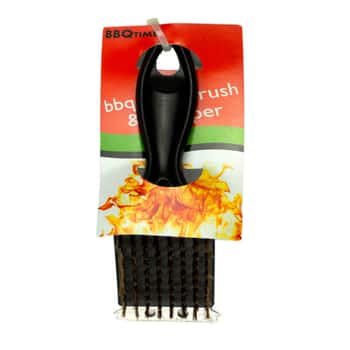 Barbecue Grill Brush &amp; Scraper