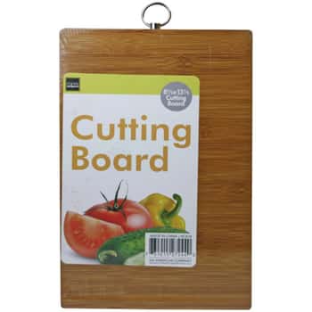 Rectangle Wood Cutting Board With Hanging Loop Hook