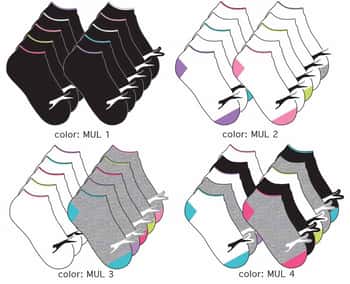Women's Low Cut Athletic Socks - Solid Colors - 10-Pair Packs - Size 9-11