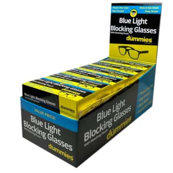 Blue Light Blocking Glasses with Pouch for Dummies