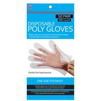 100 Pack Disposable Gloves