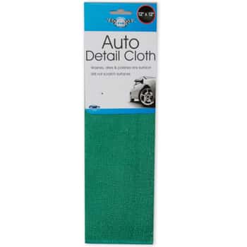 Two-Sided Microfiber Auto Detail Cloth
