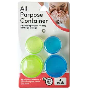 4 Pack All Purpose Container