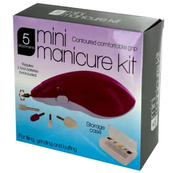 Mini Battery Operated Manicure Kit