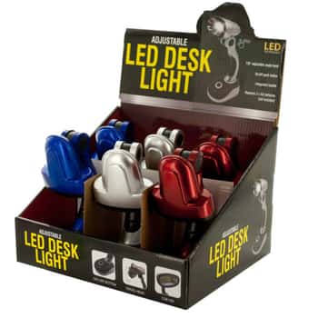 Adjustable LED Desk Lamp Countertop Display