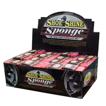 Shoe Shine Sponge Counter Top Display