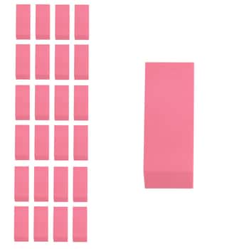 Non-Toxic Pink Wedge Erasers