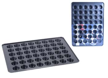ELLE Gourmet Collection Non-Stick Baking Cupcake & Muffin Trays - Small Size