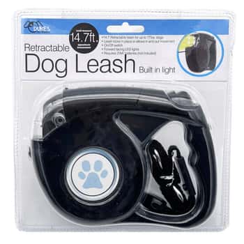 14.7&quot; Retractable Dog Leash with LED Light
