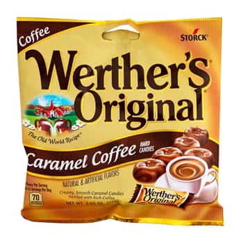 Candy Werther's Original Coffee 2.65 Oz Peg Bag
