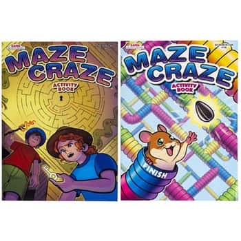Activity Book Maze Craze 2asstin Pdq Ppd $3.95