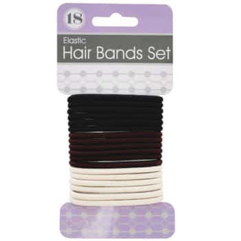 Basic Colors Hair Bands Set