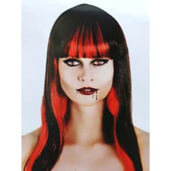 Vampire Red&Black; Long Wig