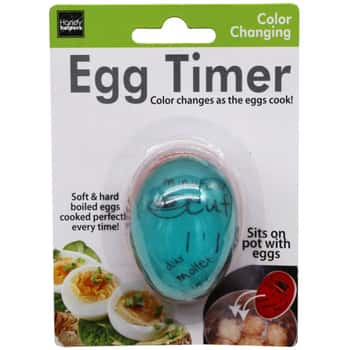Assorted Red and Blue Color Changing Egg Timer