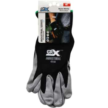 grx industrial series 431 latex work gloves in size m