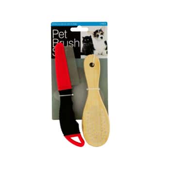 Pet Brush &amp; Comb Set