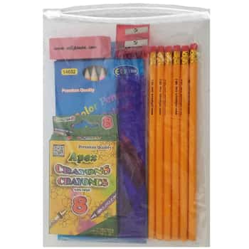 11-Piece Stationery School Supply Kits