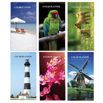 2024-2025 2-Year Pocket Calendars w/ Photographic Covers
