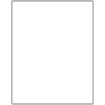 22" X 28" White Poster Boards