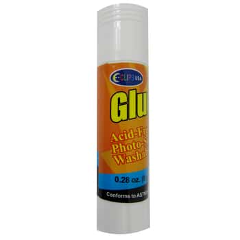 0.28 Oz. Washable Glue Sticks - White